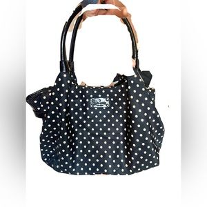 Original Kate Spade polka dot handbag